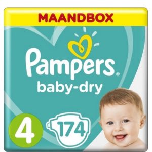 Pampers Baby Dry 4 174 stuks 4015400566700