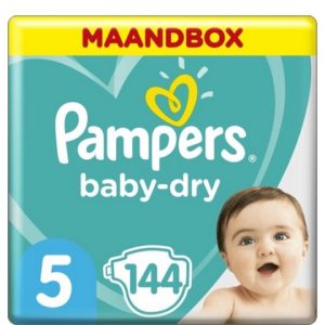 Pampers Baby Dry 5 144 stuks 4015400566786