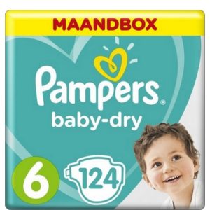 Pampers Baby Dry 6 124 stuks 4015400566892