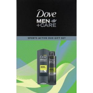 Geschenk Dove Men Care Sport Duo Douchegel & Deospray 8710522938300