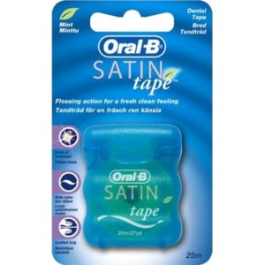 Oral-B Floss Satin Tape Mint 25 meter 5010622017978