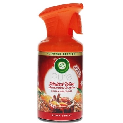 Airwick Pure Luchtverfrisser Spray - Mulled Wine 250 ml. -5059001000668