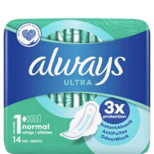 Always Maandverband – Ultra Normaal 14 stuks - 8001841971223