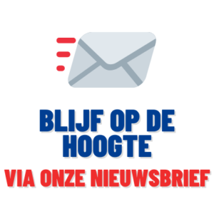 Ontvangt u onze wekelijkse nieuwsbrief al?