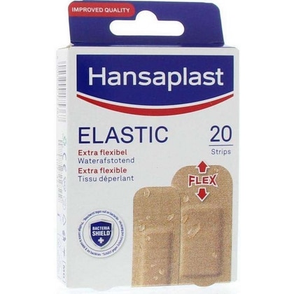 Hansaplast Pleisters Elastic 20 strips 4005800175367