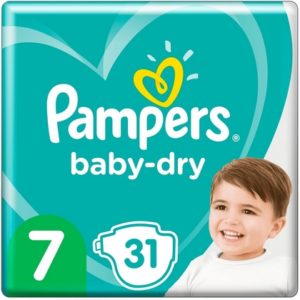 Pampers Baby Dry Pants 7 - 31 st 7297