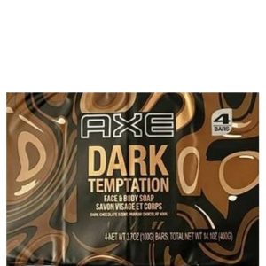 Axe Zeep Dark Temptation 4 x 100 gr 8886467010163