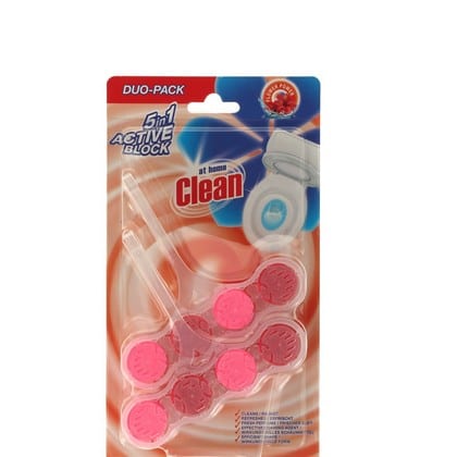 At Home Clean Toiletblok - 5 in 1 Flower Power 2 x 45 gr. - 8721302865129