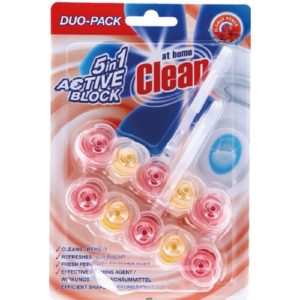 At Home Toiletblok Flower Power 5 in 1 - 2 x 45 g - 8718924872932