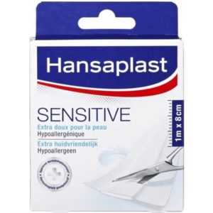 Hansaplast Pleisters Sensitive 1m x 8cm 4005800075216