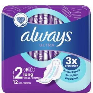 Always Maandverband Ultra Long met vleugels 12 stuks - 8001841971414