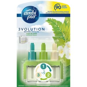 Ambi Pur Electric Navulling 3volution – Morning Dew 20 ml 4015400801160