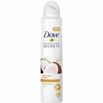 Dove Deospray – Restoring Ritual Coconut & Jasmine 250 ml. 8717163714942