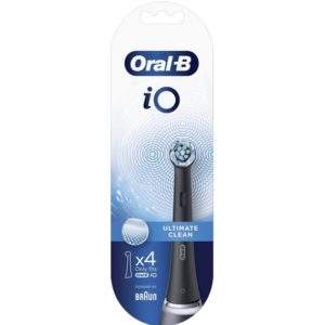 Oral B opzetborstel iO Ultimate Clean Black 4 stuks - 4210201301905