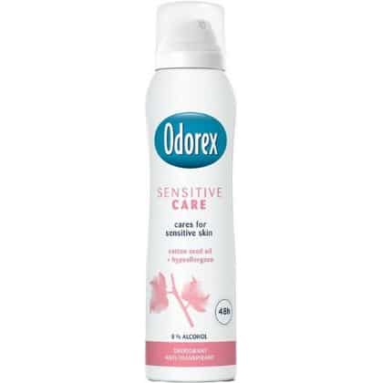 Odorex Deospray – Sensitive Care 150 ml. 8710919103250