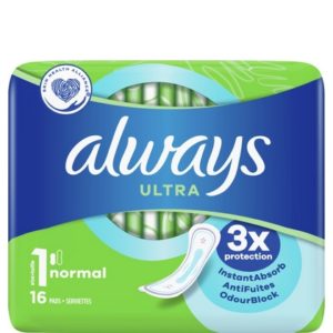 Always Maandverband Ultra Normaal 16 stuks - 8001841971049
