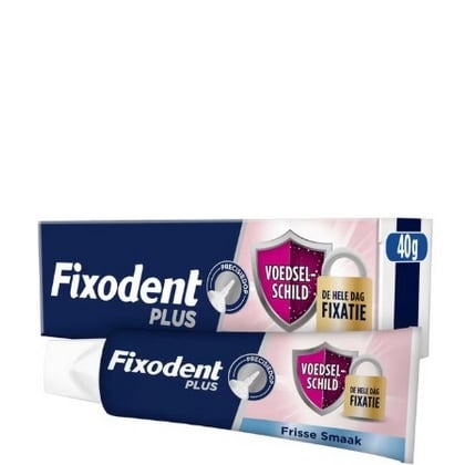 Fixodent Kleefpasta Plus Anti Voedselresten 40 gr. - 8700216621236
