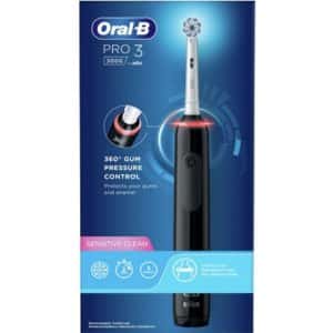 Oral-B Elektrische Tandenborstel – Pro 3 3000 Sensitive Clean Black 4210201374671