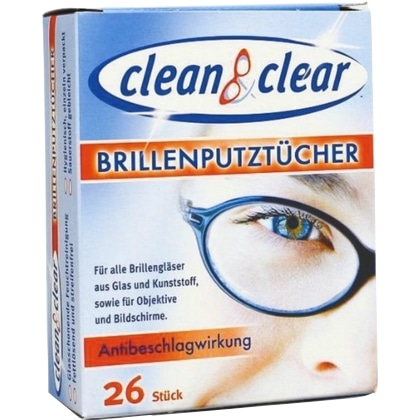 Clean & Clear Brilpoetsdoekjes 9002422052200