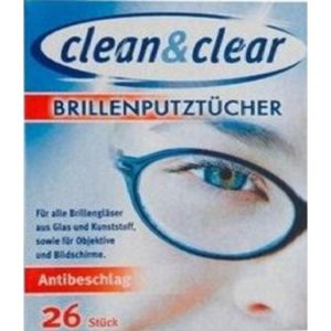 Clean & Clear Brilpoetsdoekjes - 26 stuks 9002422052200