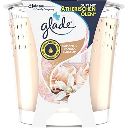 Glade Geurkaars – Romantic Vanilla Blossom 129 gr 5000204106763