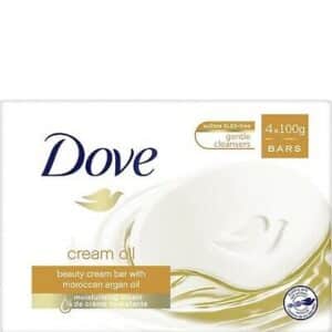 Dove Zeep – Cream Argan Oil 4 x 100 gr 8710908472336