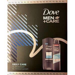 Geschenk Dove – Men Daily Care XL Douchegel 400 ml & Deospray 200 ml 8720182300331