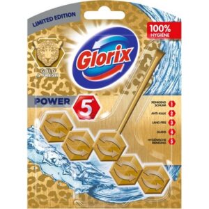 Glorix Toiletblok – Power Gold 40gr 8710847996283