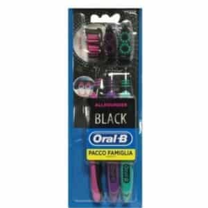 Oral-B Tandenborstel – Active Plus Black Medium 3 st 3014260101596