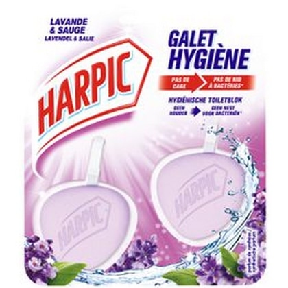 Harpic Toiletblok – Lavendel 2 x 40 gr 3059941006418