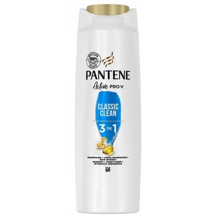 Pantene Shampoo – 3in1 Classic Clean 225 ml 8006540597514