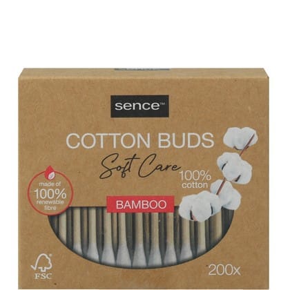 Sence Wattenstaafjes - Bamboo 200 Stuks - 8721302866737