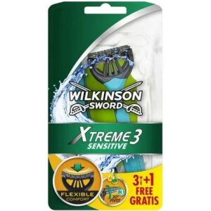 Wilkinson Wegwerpmesjes Men – Xtreme 3 Sensitive 3+1 st. 4027800710409