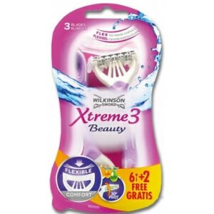 Wilkinson Wegwerpmesjes Women – Xtreme 3 Beauty 6+2 st. 4027800571437