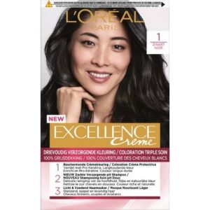 L’Oreal Haarverf Excellence Creme nr. 1 Zwart 5410103002187