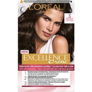 L’Oreal Haarverf Excellence Creme nr. 3 Donker Bruin 5410103002170