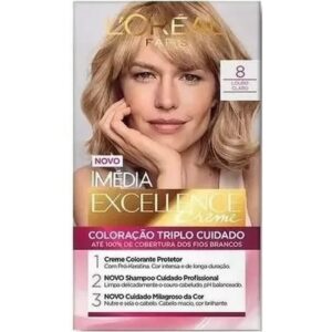 L’Oreal Haarverf Excellence Creme nr. 8 Lichtblond 8710678024087