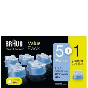 Braun Clean & Renew Cartridges 5+1 4210201195351