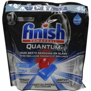 Finish Vaatwastabletten Powerball Quantum Ultimate 20 stuks 5410036307984