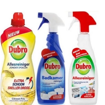 Dubro schoonmaakartikelen