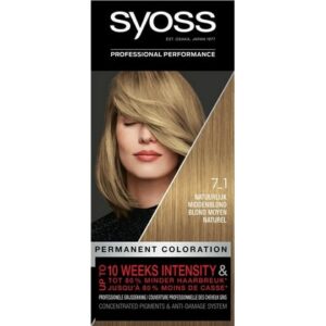 Syoss Haarverf nr. 7-1 Natuurlijk Medium Blond 5410091768737