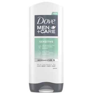 Dove Douchegel Men Care Sensitive gel 3 in 1 400 ml 8720181225451
