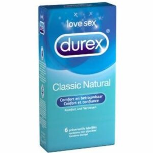 Durex Condooms Classic Care 6 stuks 5410036100691