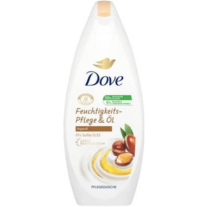 Dove Douchegel - Moisturising Care & Argan Oil 250 ml. 8710447169247