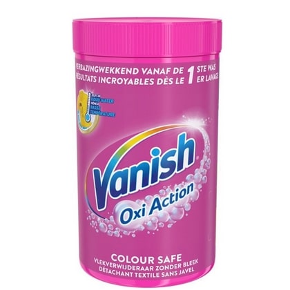 Vanish Oxi Action Poeder – Kleur Safe Pink 1,5 kg. 8720065006916