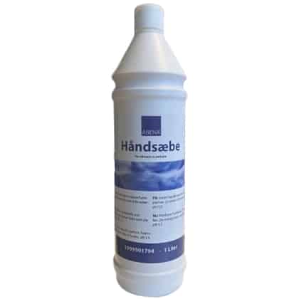 Abena Handzeep – Kleurstof- en Parfumvrij – 1000 ml.