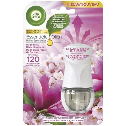 Airwick Elektrische Geurverspreider – Starter Kit – Magnolia & Kersenbloesem 19 ml 8720065003892