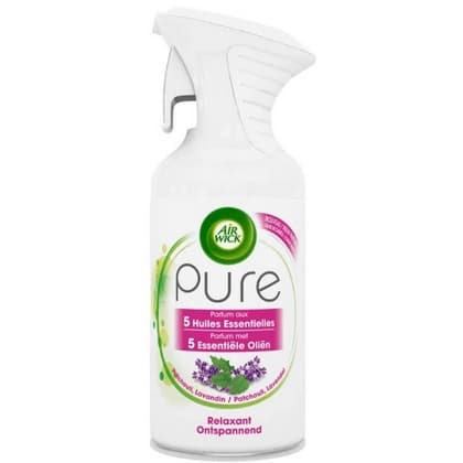 Airwick Pure Luchtverfrisser Spray – Essentiële Oliën – Relaxing Lavendel 3059943024427
