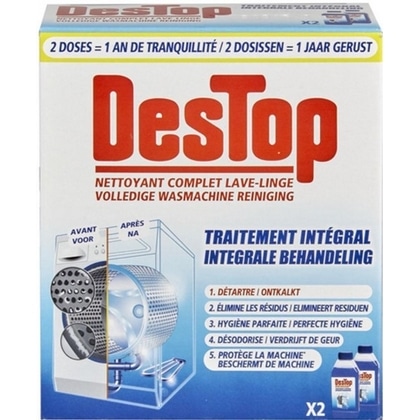 Destop – Wasmachinereiniger 2×250 ml 3059940006761