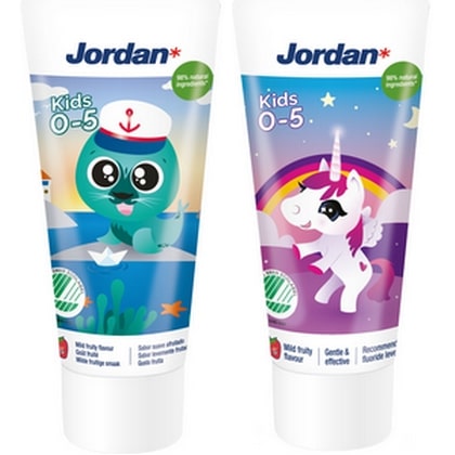 Jordan Tandpasta – Kids 0-5 jaar 50ml 7046110071519